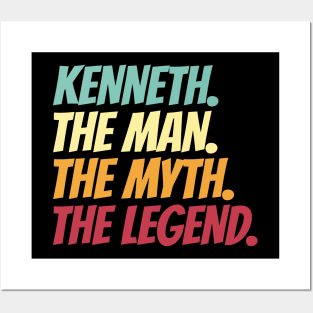 Kenneth The Man The Myth The Legend Posters and Art